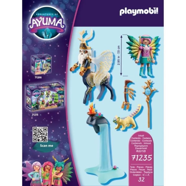 PLAYMOBIL - 71235 - AYUMA - Centaur with Knight Fairy Hildi