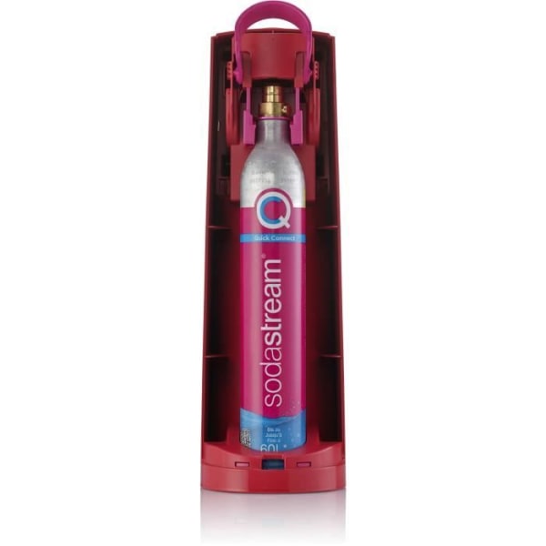 Sodamaskin - SODASTREAM - Terra Rouge - 1L flaska - Quick Connect cylinder - 60L kolsyrat vatten