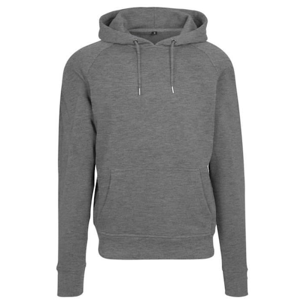 Bygg ditt varumärke Raglan Sweatshirt Hoody Hood Grå S