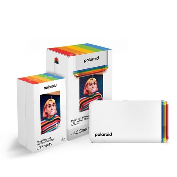 Fotoprinter Everything Box Hi·Print 2×3 Pocket Photo Printer POLAROID Vit