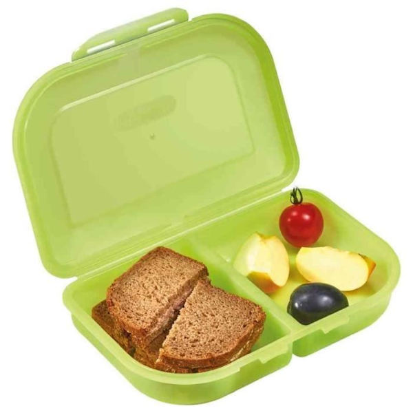 Lunchbox - HERLITZ - Turkos - Rektangulär - Barn - Hållbar och diskmaskinssäker Turkos