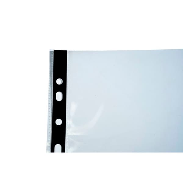 Exacompta 10x Kartongetui med 100 perforerade fickor PP A4 5900E