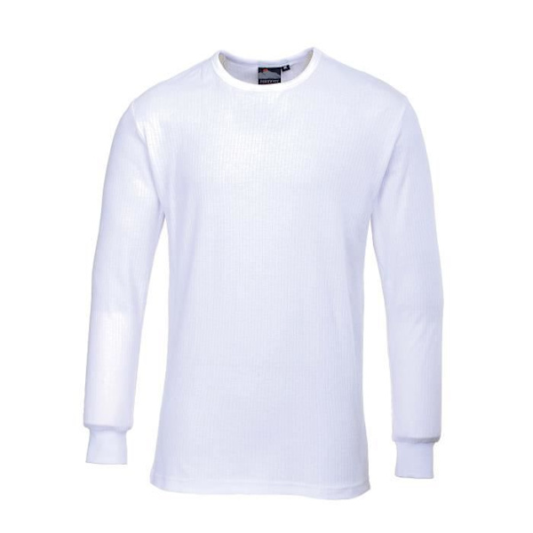 Portwest långärmad termisk t-shirt - grå Grå XL