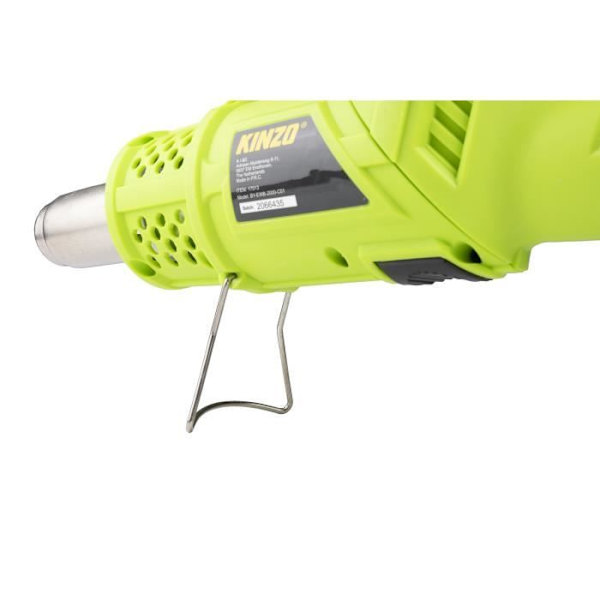 Elektrisk brännare 3 i 1 - Multifunktionell 2000 W - Roterande handtag Grön