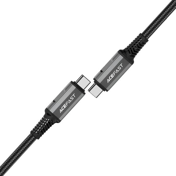 USB-C-kabel - ACEFAST - C1-09 - 5A - 1 m - Snabbladdning, USB4, PD3.1