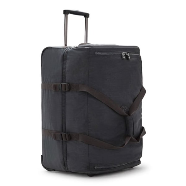 Resväska - Kipling - Basic Teagan L - Svart - Halvstyv - 77 cm svart, mörkbrun