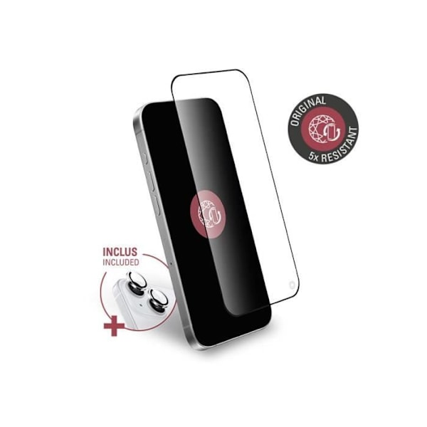 Smartphone skärmskydd Forceglass Pack FGOG 2.5D IP16 Plus + 2 GRS linsskydd