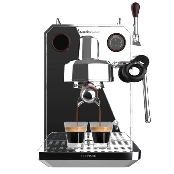 Cecotec Espressomaskin Baristeo Intima. Perfekt krämextraktion med ett förinfusionssystem för en smak. silver-