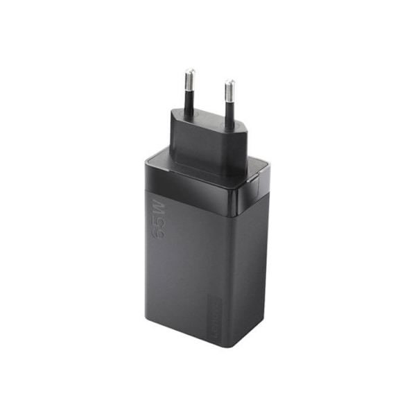 Lenovo 65W USB-C Reseadapter svart
