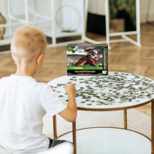 PUZZLE 250 BITAR TRANSFORMERS MED SOFT TOUCH YTTERFALD FÖR BARN