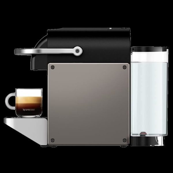 NESPRESSO KRUPS Pixie Pod eller kapsel kaffemaskin, 19 barer, 0,7 L tank, Titan YY5290FD