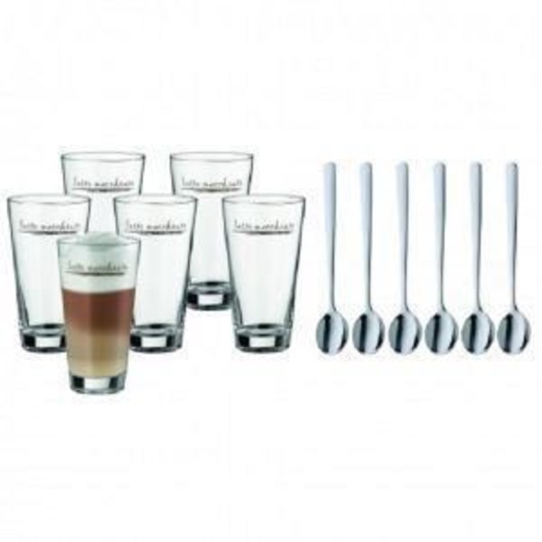 SET MED 6 KOPPAR OCH 6 LATTE-SKEDAR MACCHIATO - WMF