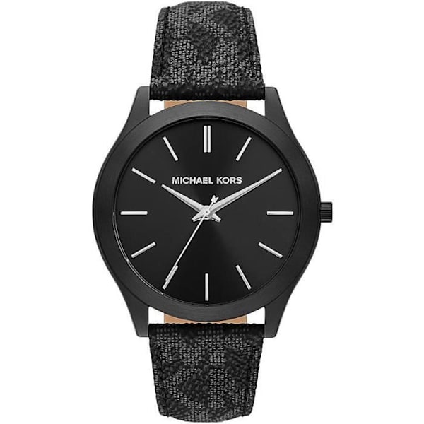 Klocka - MICHAEL KORS - Slim Runway - Svart - Quartz - 5 ATM vattentålighet Svart