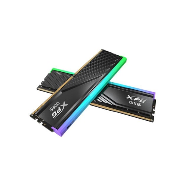 32GB (2x16GB) DIMM DDR5-minnessats Adata XPG Lancer Blade RGB PC5-48000 (6000 MHz) (svart)