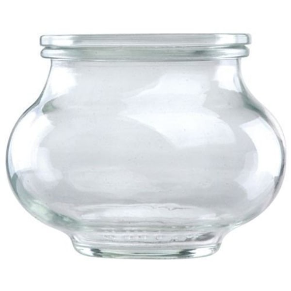 Set med 6 rustika burkar - 55 cL