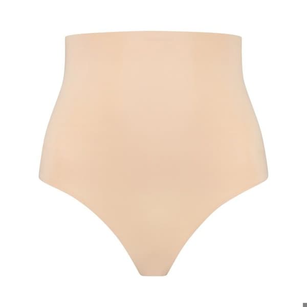 String hög midja dam Bye Bra - beige beige XXL
