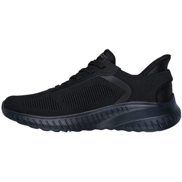 Herrskor - Svart - Skechers Slip-Ins: BOBS Squad Chaos - Solid Step Svart 42 1/2