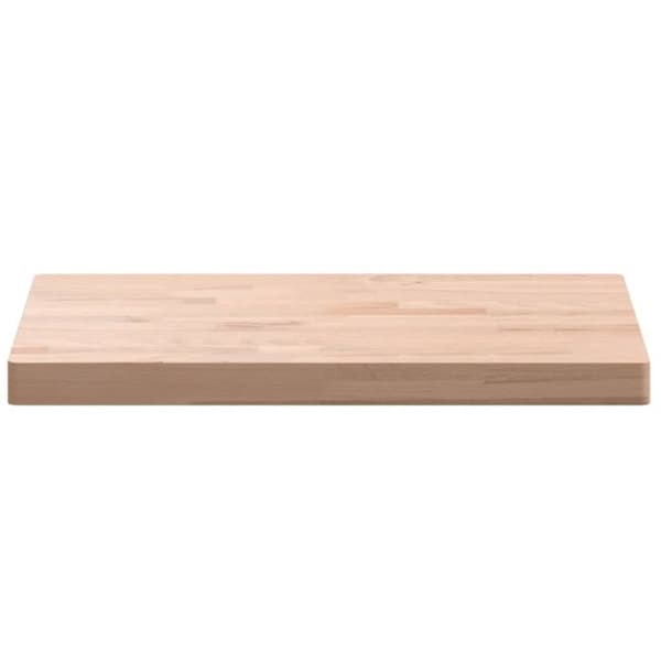 Skärbräda 60x40x4 cm massiv bokträ