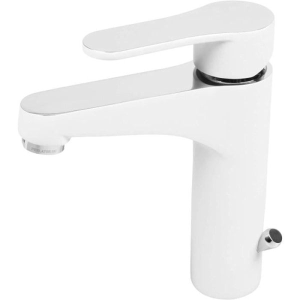 Cornat Navia Mitigeur för tvättställ med en grepp, Krom/vit, 1 styck, - NAV1