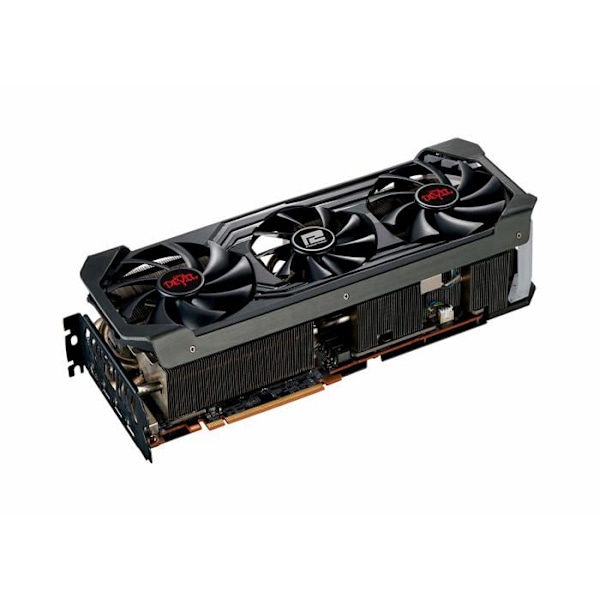 Powercolor - AXRX 6950XT 16GBD6-3DHE/OC - Red Devil AMD Radeon RX 6950 XT grafikkort med 16 GB GDDR6-minne