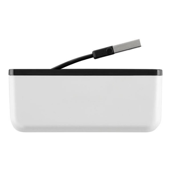 USB 2.0 reseauppkopplare - BELKIN - 4 portar - Kompakt - Plug and Play - Svart/Vit