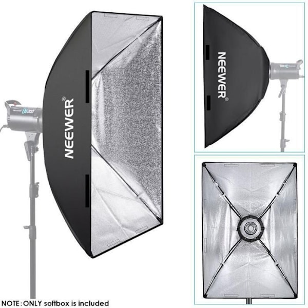 Softboxar - Neewer 60x90 Softbox paraply med Bowens fäste 10070189