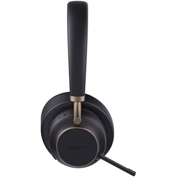 Bluetooth-hörlurar - YEALINK - BH76 Plus UC - USB-C - Svart - Utformad för UC
