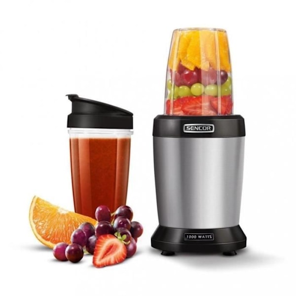 Blender smoothie - Sencor - SNB 4302SS Grå, svart och klar