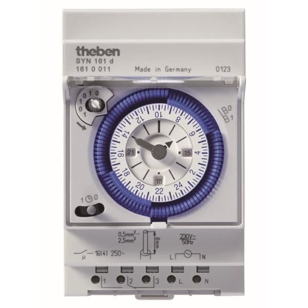Theben SYN 161d 1610011 'Analog programmer klocka för dagligt program'