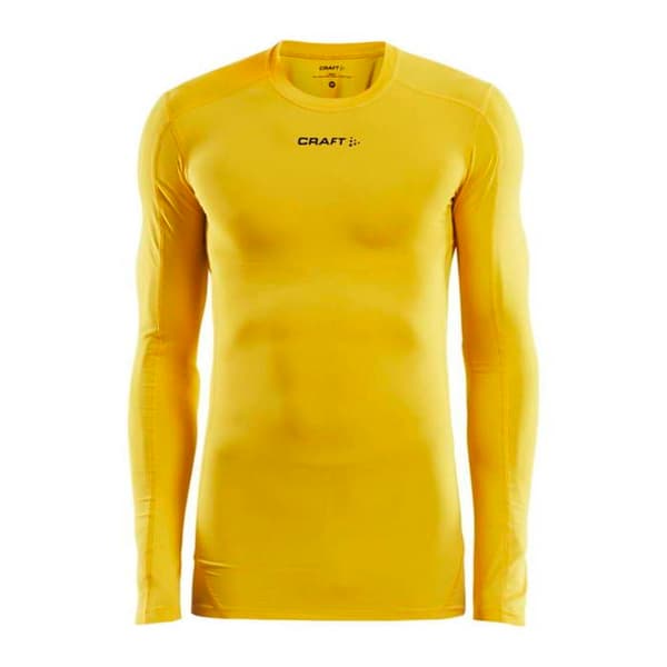 Craft pro control LS kompressionströja Vit S