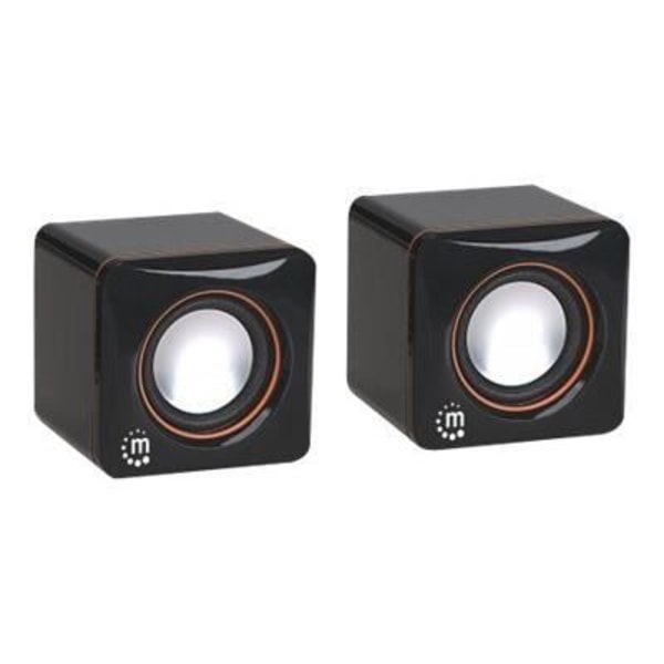 Manhattan 2600 Series Högtalare - Bärbar högtalare - 6 Watt - Svart - USB