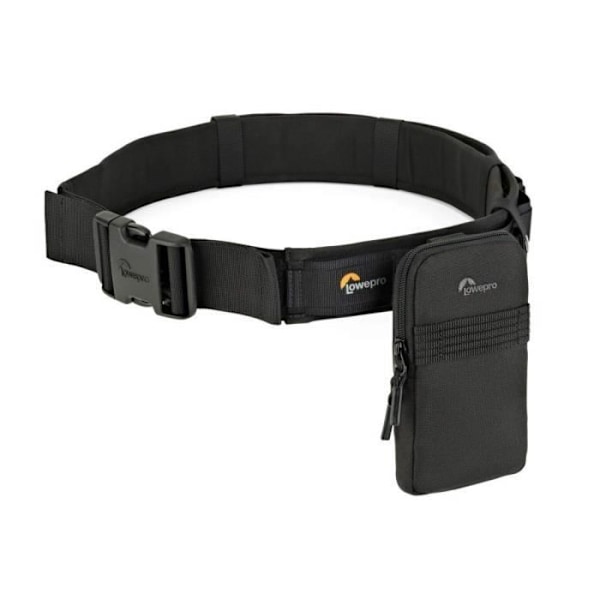 Zippbart fodral - Lowepro - ProTactic - Svart - Ergonomisk - Kompatibel med smartphones upp till 6 tum Svart