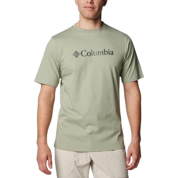 T-shirts Herr - Grön - Columbia CSC Basic Logo SS Tee Grön M