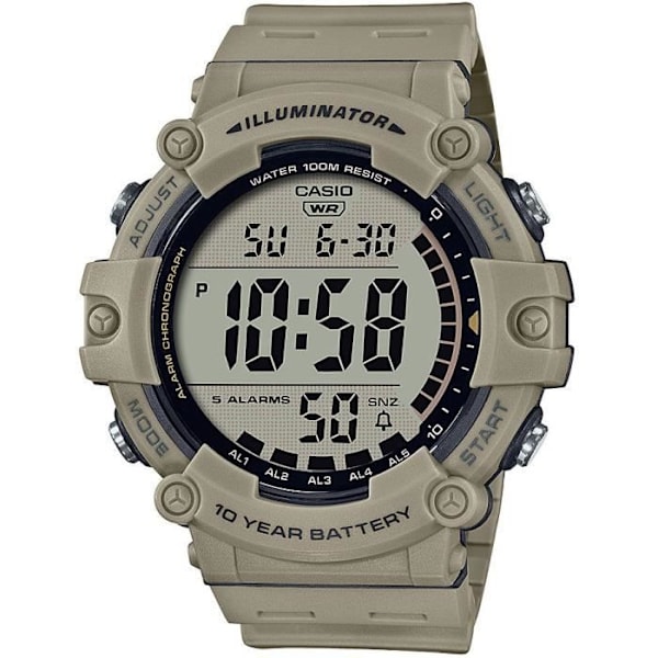 CASIO Sportklocka - Multifunktion - Khaki