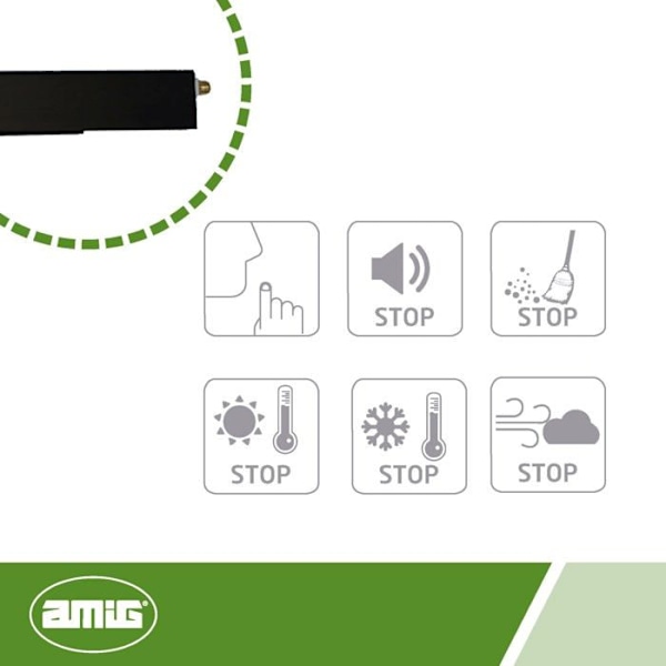 Amig - 10424 - Boudin 3-820 mattsvart