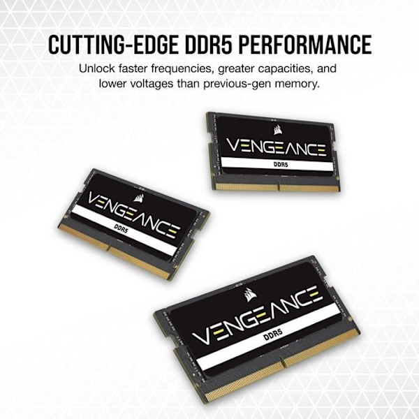 Corsair Vengeance SO-DIMM 32 GB DDR5 5200 MHz CL44 - RAM DDR5 SODIMM PC5-41600