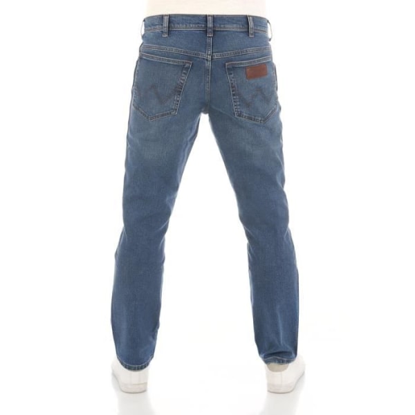 Wrangler Texas slim jeans - Herr - Blå - 30x34 Blå 40