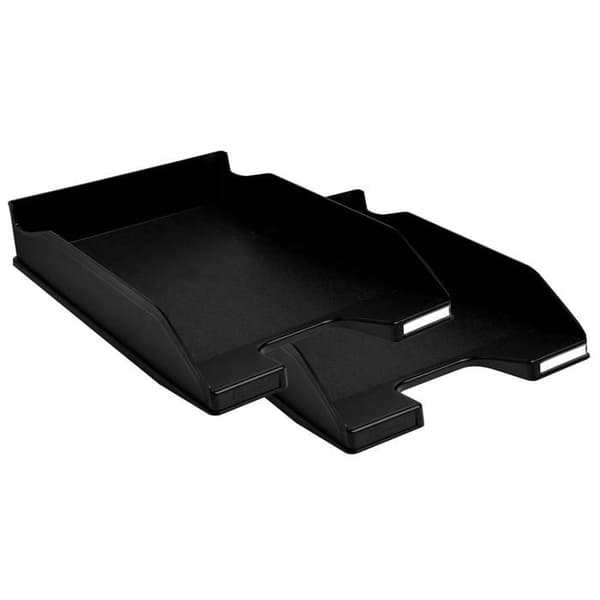 Exacompta 2x Brevkorg Combo Midi Ecoblack Svart 113014SD