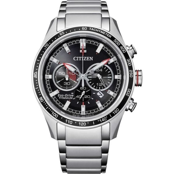 Citizen herrkronografklocka Super Titanio Silver/Stål CA4491-82E