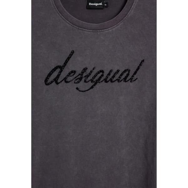 T-shirt dam Desigual Varsovia varggrå jag