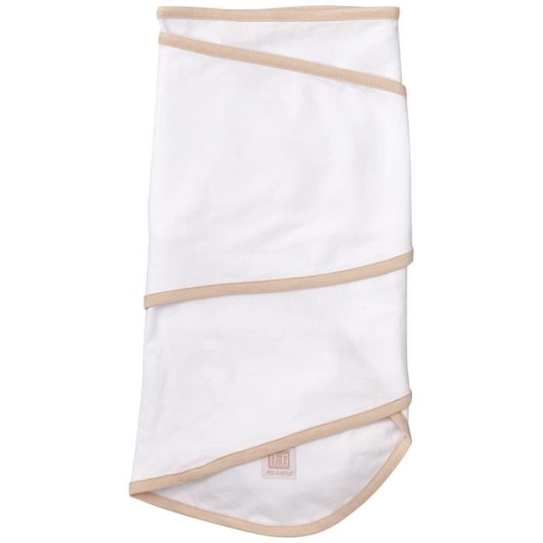 Mirakelfilt i bomullsjersey - RÖTT SLOTT - Vit/beige - Blandat - 0 månader Vit/beige