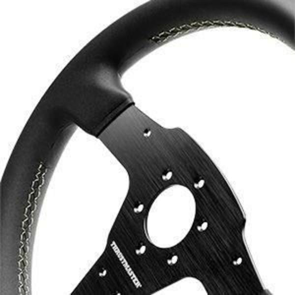 PC/PS4/PS5/Xbox ratt - THRUSTMASTER - Evo Racing 32R - Läder Läder/Aluminium struktur 32cm Magnetiska paddlar 25 knappar 7 LEDS