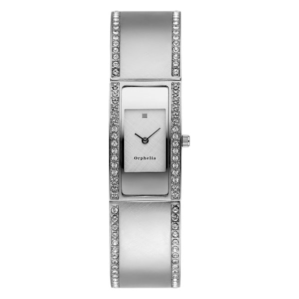 ORPHELIA Kvartsklocka Analog Armband i rostfritt stål Silver 122-2704-88