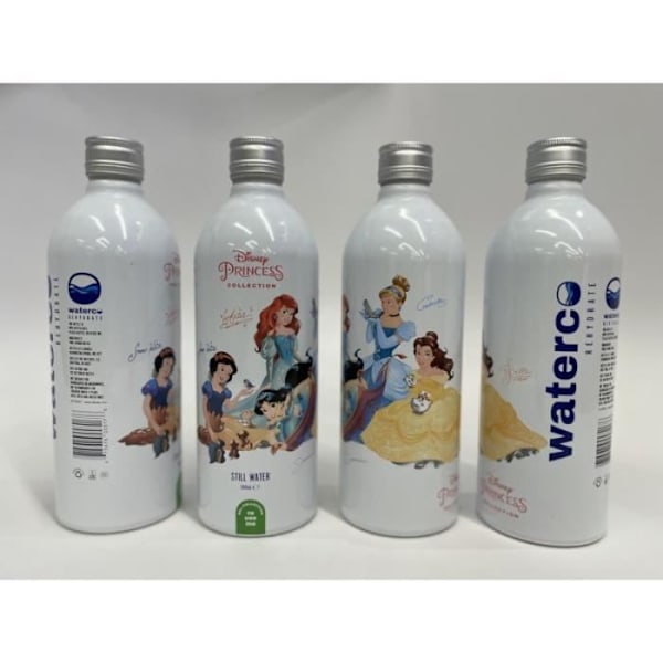 WaterCo Disney Princess Aluminium 500ml - 0673676005176