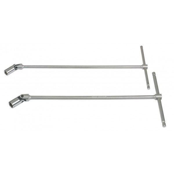 Kardannyckel med långt handtag - KS TOOLS - 517.1113 - 13 mm - Kromvanadin - Matt finish
