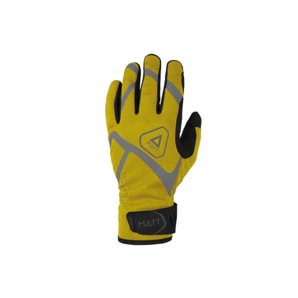 Skidhandskar MATT Runforfun TTX - gul gul M