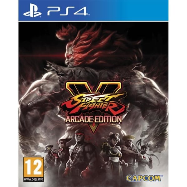 Street Fighter V fightingspel - Arcade Edition - PS4 - Capcom - Nya karaktärer och V-Trigger Vit
