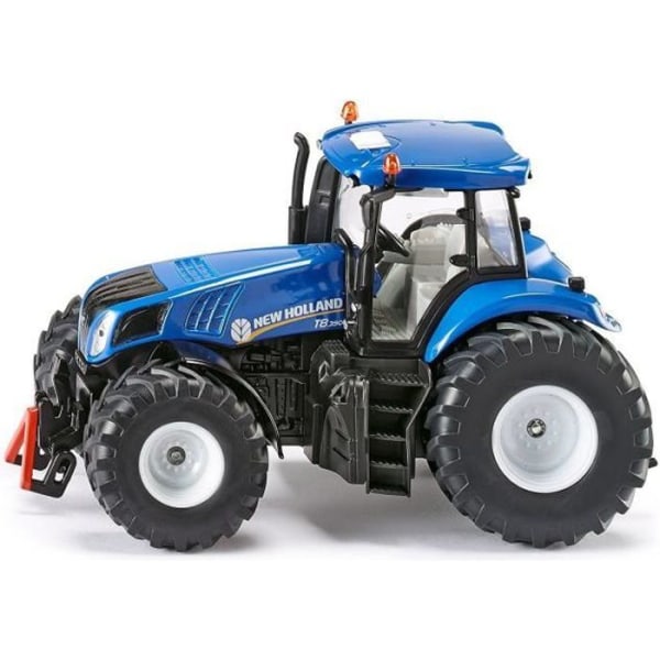 SIKU - New Holland T8.390 Traktor 1/32:a - Blå miniatyrfordon - Pojke och flicka - Från 3 år