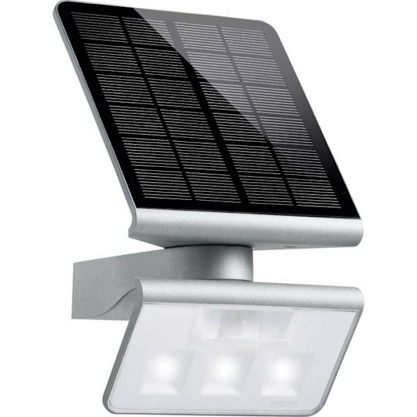 Steinel Solar väggspotlight med rörelsesensor Xsolar Silver