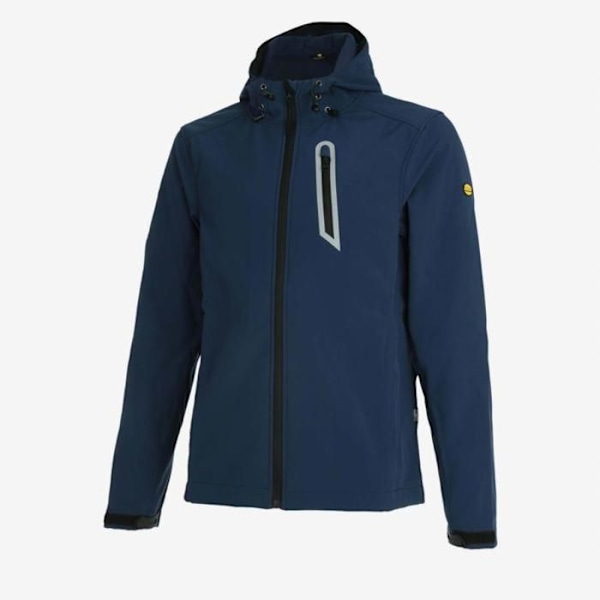 Softshell-jacka - DIADORA - SAIL - Blå Damm - 3 fickor - Unisex - Andas - jag